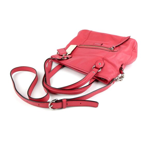 Coach Daisy Mia Coral Leather Shoulder Bag Crossbody Purse F23901 - Picture 3 of 16